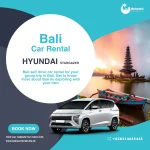 Bali car rental hyundai stargazer with Balisakti